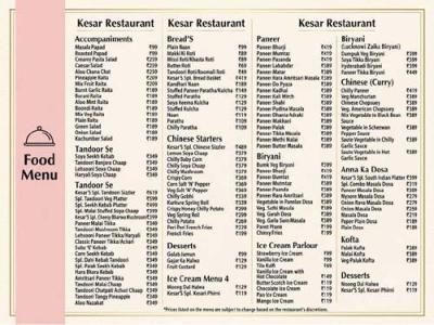 Kesar Restaurant